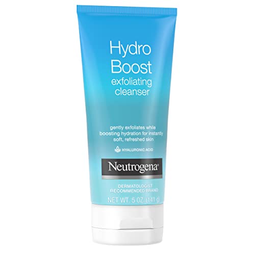 Neutrogena Hydro Boost Exfoliating Facial Cleanser Scrub, 5 oz, 3 Pack