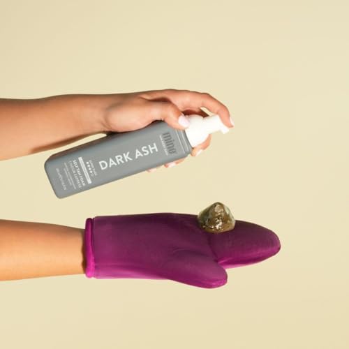Minetan Self Tan Foam | Dark Ash - 1 Hour Express, Best Sunless Tanning Mousse for a Cool Dark Bronze Skin Finish, Face & Body Fake Tanner, Ultra Hydrating Glow, Vegan & Paraben Free, 6.7 Fl Oz