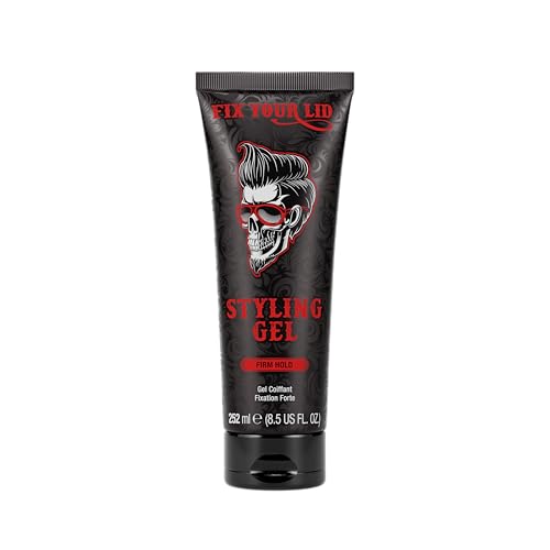 Fix Your Lid Styling Gel for Men, Firm Hold High Shine, 8.5 fl oz