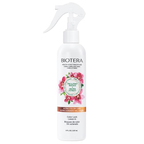 Biotera Ultra Color Care Leave-In Conditioner for Color-Treated Hair - Protects & Extends Vibrancy, Hydrates & Detangles, Enhances Shine & Softness, Sulfate-Free, Vegan, 8 Fl Oz