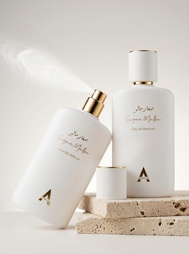 Atralia Sugar Mallow Eau de Parfum 100ml | Sweet Marshmallow, Strawberry & Vanilla Perfume for Women | Long Lasting Gourmand Fragrance with Candy Sugar & Musk