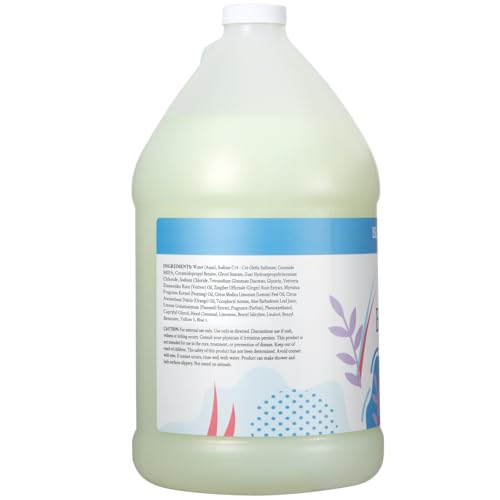 Ginger Lily Farms 1 gal Nourishing Body Wash, Green Tea Lemongrass Scent