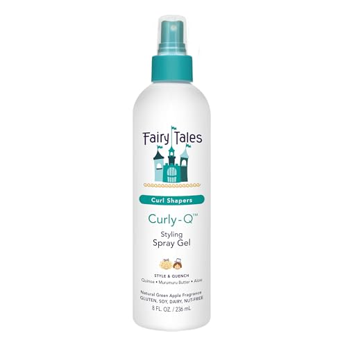 Fairy Tales Curly Q Kids Styling Spray Gel, 8oz