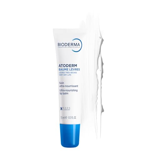 Bioderma Atoderm Lip Balm - Moisturizing and Nourishing Lip Balm for Dry, Chapped Lips