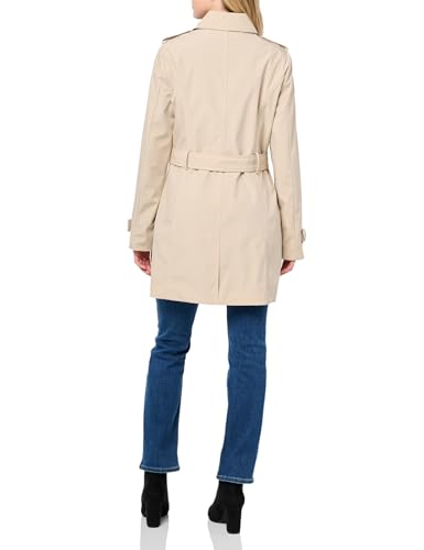 Tommy Hilfiger Women's Belted Trench Coat Chino X-Large