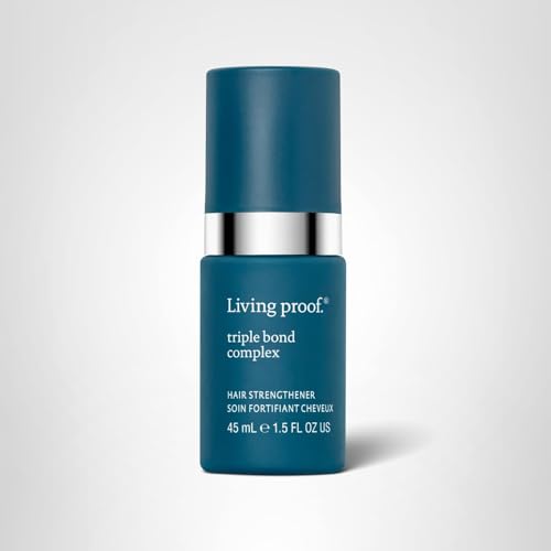 Living Proof Triple Bond Complex Leave-In Treatment and Hair Mask – Rebuilds Hair Structure, Repairs Damage, Heat Protection, Long-Lasting Results, 1.7 oz