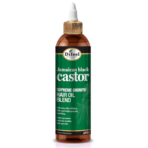 Difeel Superior Growth Jamaican Black Castor Hair Oil Blend 8 oz.