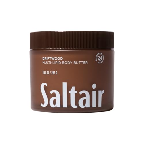 Saltair Multi-Lipid Body Butter | Driftwood Ceramide Cream | 10 oz