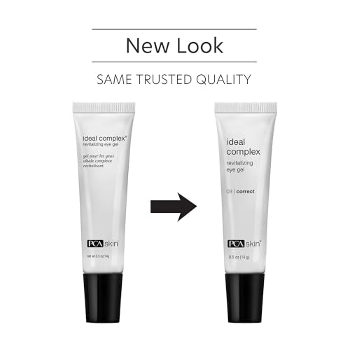 PCA SKIN Ideal Complex Revitalizing Eye Gel, Under Eye Serum, 0.5 oz