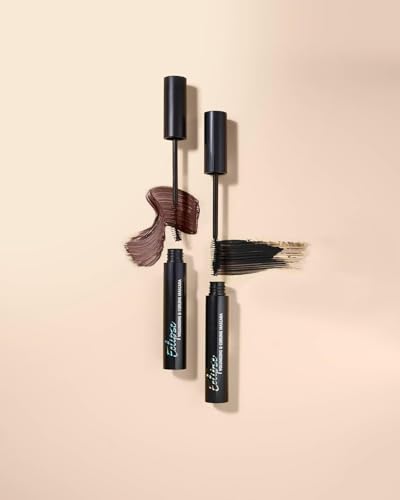 Lune+Aster Eclipse Volumizing & Curling Mascara - Black - Volumizing & curling vegan tubular mascara that won't smudge, yet removes easily with warm water