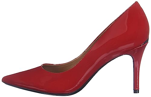 Calvin Klein Women's Gayle Pump, Crimson Red, 7