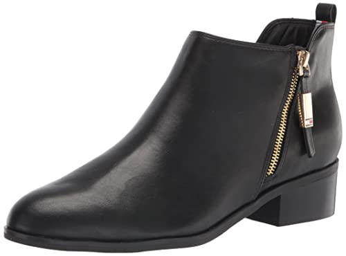 Tommy Hilfiger Women's Wright2 Bootie, Black, 8.5