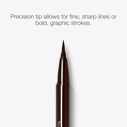 stila Waterproof Liquid Eyeliner Stay All Day Makeup (Dark Brown)