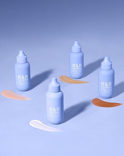 Undefined R&R Sun Serum SPF 50 PA++++ Tinted Mineral Sunscreen with Niacinamide, Water Resistant Broad Spectrum Protection & Blue Light Defense (Light Tint)
