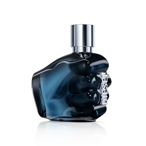 Diesel Only The Brave - Eau de Parfum Cologne for Men - Woody Leathery - With Notes of Mandarin, Clary Sage & Warm Suede Leather 1.1 Fl.Oz.