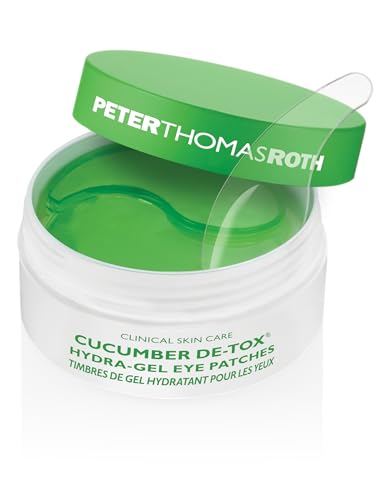 Peter Thomas Roth | Cucumber De-Tox® Hydra-Gel Eye Patches | Cucumber Extract Eye Mask Patches for Puffiness and Dark Circles