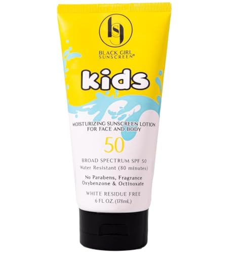 Black Girl Sunscreen Kids SPF 50 Lotion for Face & Body - 6 Fl Oz