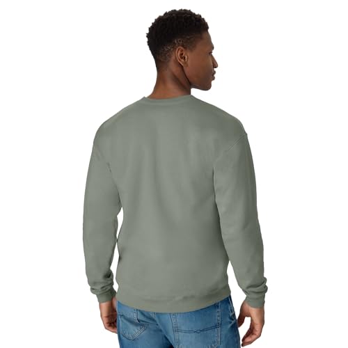 Hanes mens Ecosmart Sweatshirt, Stonewashed Green, XX-Large US