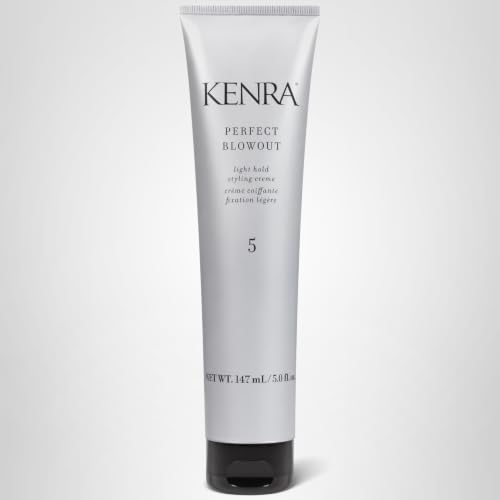 Kenra Professional Perfect Blowout 5 | Light Hold Styling Crème | Provides Thermal Protection | Increases All Over Body & Fullness | Lightweight Formula | All Hair Types | 5 fl. Oz