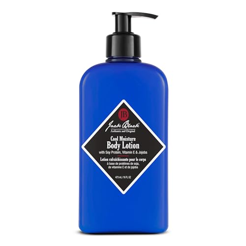 Jack Black Cool Moisture Body Lotion - Mens Lotion for Dry Skin, Mens Body Lotion, 16 Fl Oz