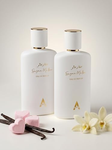 Atralia Sugar Mallow Eau de Parfum 100ml | Sweet Marshmallow, Strawberry & Vanilla Perfume for Women | Long Lasting Gourmand Fragrance with Candy Sugar & Musk