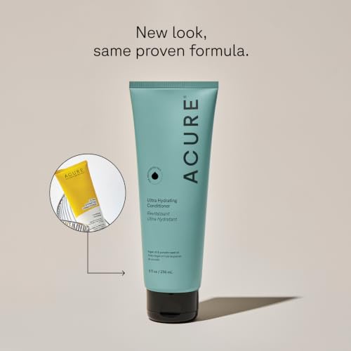 Acure Ultra Hydrating Conditioner - for Damaged, Fine, Dry, Hair - 8 fl oz