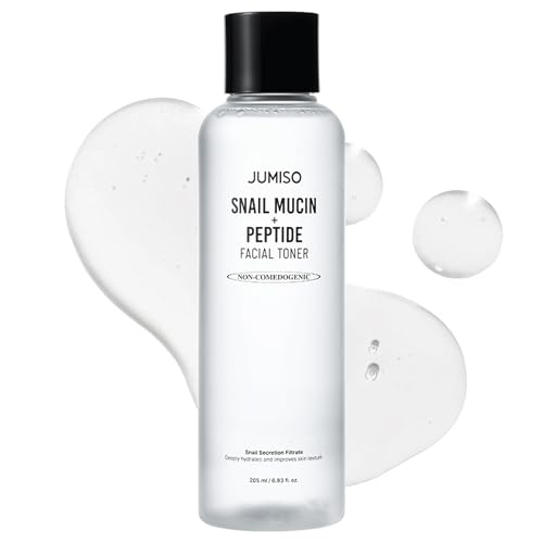 JUMISO Snail Mucin + Peptide Essence Toner for Oily Skin, 6.93 fl oz