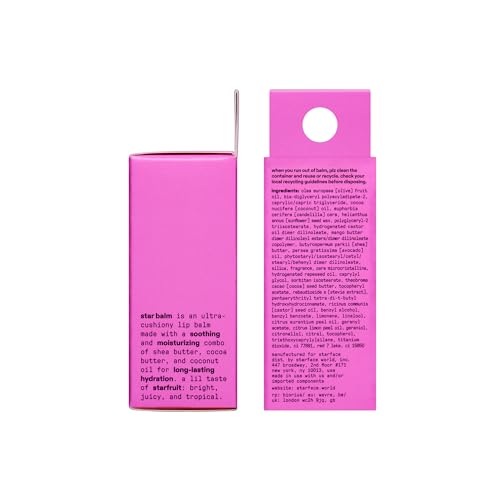 Starface Star Balm® Starfruit Hydrating Lip Balm, 0.15 oz, 1 Pack