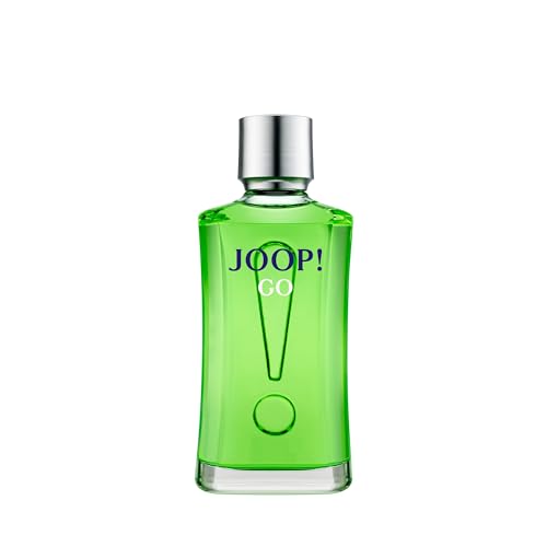 Joop! GO Eau de Toilette – Woody Men's Cologne – With Notes of Rhubarb, Cypress, Musk, & Geranium – Luxury Perfumes for Men – Long Lasting Fragrance