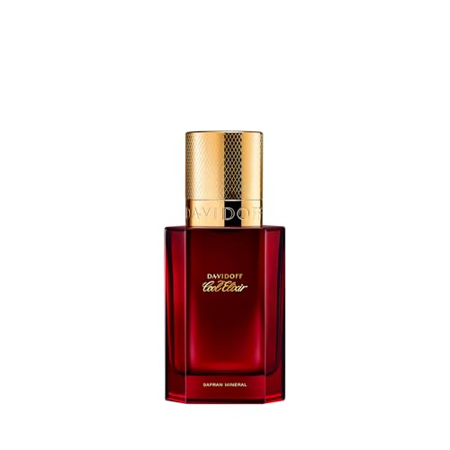 Davidoff Cool Elixir Safran Mineral Treasure Eau de Parfum – Ambery Cologne for Men – With Notes of Apple, Saffron & Cedarwood – Long-Lasting Fragrance