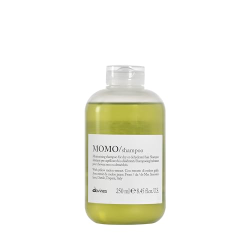 Davines Momo Moisturizing Shampoo for Dry and Dehydrated Hair, 8.45 Ounce