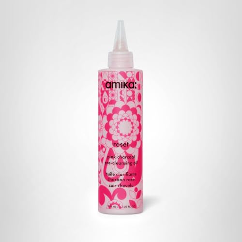 Amika Reset Pink Charcoal Scalp Cleansing Oil Unisex 6.7 oz (Pack of 1)