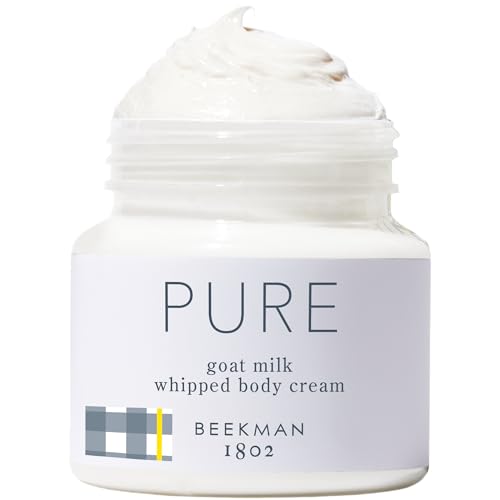 Beekman 1802 Goat Milk Whipped Body Cream, Fragrance Free, 8 oz
