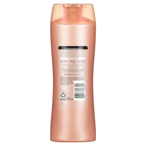 Suave Professionals Thickening Shampoo Collagen Infusion for Fine Hair Volumizing Shampoo 12.6 oz