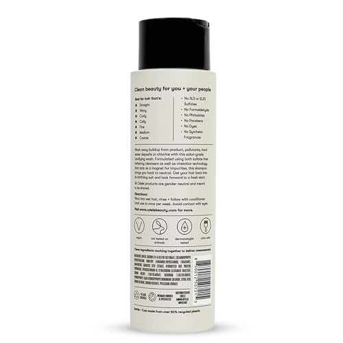 Odele Clarifying Sulfate-Free Shampoo, Deep Weekly Clean, 13 fl oz (1-Pack)