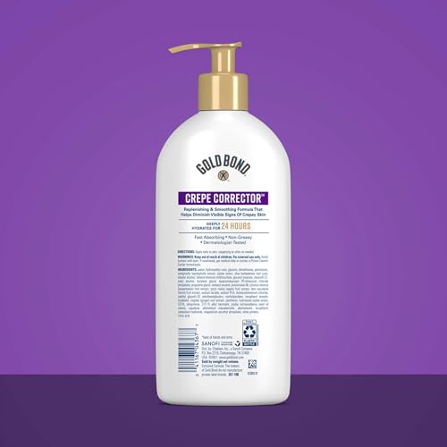 Gold Bond Age Renew Crepe Corrector Body Lotion, Replenishing & Smoothing Formula, Gold Bond Crepe Corrector Body Lotion, 14 oz