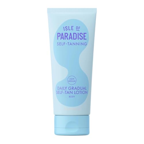 Isle of Paradise Daily Self-Tan Lotion, Gradual Self Tanner, 6.25 Oz