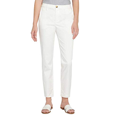 Nautica Ladies' Stretch Ankle Pant (White, 4/27)