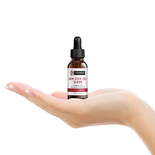 Skin Stem Cell Serum - Youthful Skin enhancement with Seaweed Extract & Swiss Apple - 1 fl oz - Cosmesis