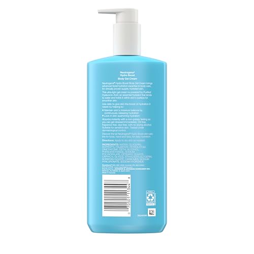 Neutrogena Hydro Boost Body Lotion Gel Cream Fragrance-Free 16 fl. oz
