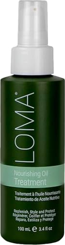 Loma Hair Care Nourishing Oil Treatment, 3.4 Fl Oz