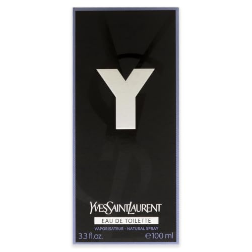 YVES SAINT LAURENT Y Eau De Toilette for Men, 100 ml/3.3 fl oz