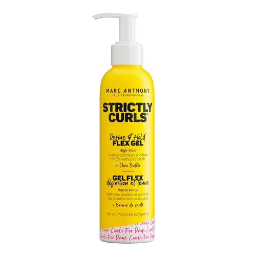 Marc Anthony Strictly Curls, Define & High Hold Frizz Taming Curly Hair Gel