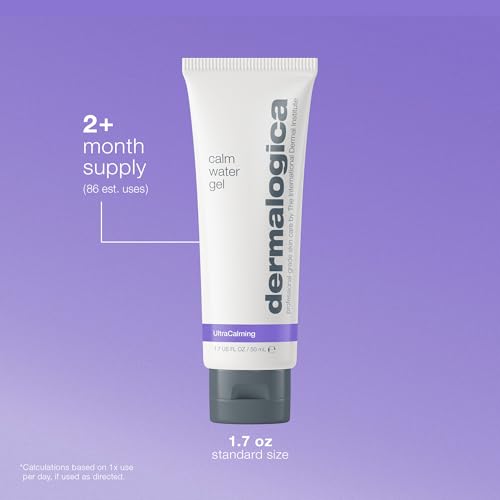 Dermalogica Calm Water Gel Face Moisturizer, 1.7 Fl Oz