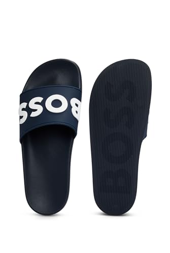 BOSS Men's Modern Slide, darkblue, 10