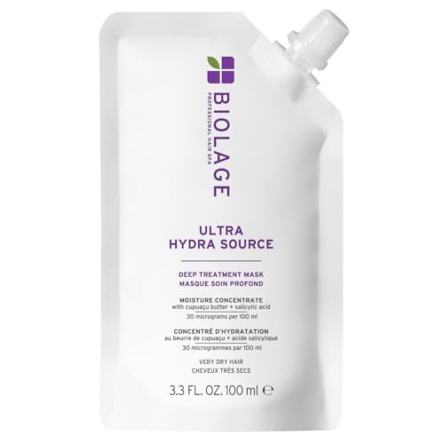 Biolage Ultra Hydra Source Deep Treatment Mask – For Very Dry Hair, 3.4 oz