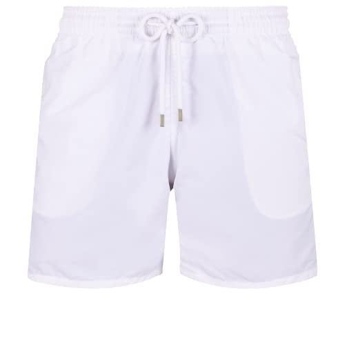 Vilebrequin Men Swim Trunks Solid, XL, White