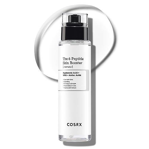COSRX 6X Peptide Collagen Skin Booster Toner Serum for Dull Skin, 5.07 oz