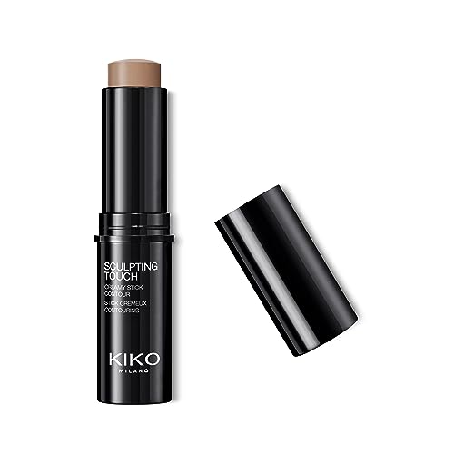 Kiko Milano Sculpting Touch Creamy Stick Contour – Blendable, Long-Lasting Cream Contour Stick for Face, Buildable Coverage, Easy Application – 203 Coffee – 10g