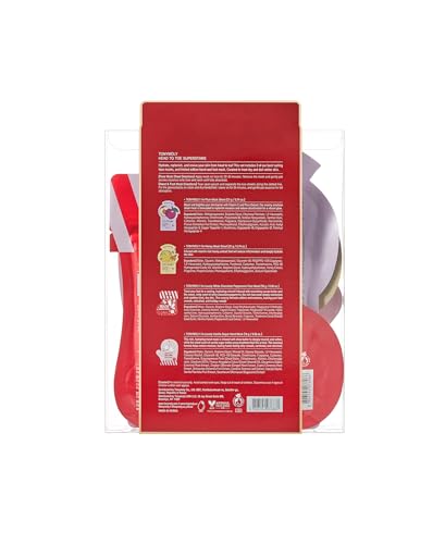 TONYMOLY Head to Toe Mask Set - Face, Hand & Foot Skincare Mask Pack, 4pk